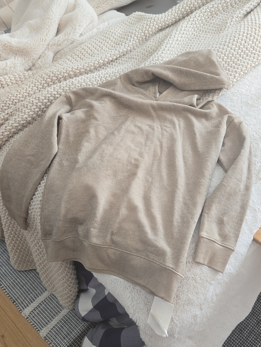 Lauren Manoogian Layer Hoodie, Quiet Lux, Casual Chic, With Tags